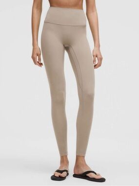 FINAL SALE NWT Lululemon Align No Line High-Rise Pant 28” Warm Ash Grey